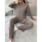 Lucky Life Kadın Uzun Kollu Kaşkorseikili Takım - 2