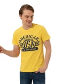 Erkek Elma Yeşili Bisiklet Yaka Tişört thumbnail 8