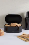 Karaca Dustin Ekmek Kutusu Siyah thumbnail 2