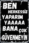 Retro Ahşap Duvar Poster 20x30cm - 1