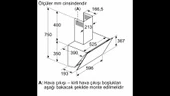 Siemens LC66KPJ20T iQ300 Duvar Tipi Davlumbaz 60 cm Beyaz Cam Yüzey - 7