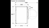 Siemens WQ41G20TTR iQ300 Isı Pompalı Kurutma Makinesi 9 kg - 6