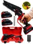 Germany Style 8024 Çift Akülü Çift Zincirki Şarjlı Ağaç Dal Budama Testeresi - 1