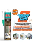 100D Beyaz Duşakabin Lavabo Küvet Pvc Plastik Silikon Silikonu Mutfak Küf Tutmaz 280 mL - 2