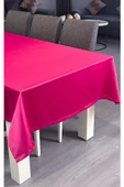 Fuşya Masa Örtüsü Jakar Kumaş 140x180cm Masa Örtüsü thumbnail 6