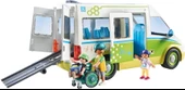 Playmobil City Life 71329 Okul Otobüsü, Sürgülü Kapılı Büyük Okul Otobüsü, Tekerlekli Sandalye İçin Katlanabilir Rampa v - 2