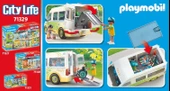 Playmobil City Life 71329 Okul Otobüsü, Sürgülü Kapılı Büyük Okul Otobüsü, Tekerlekli Sandalye İçin Katlanabilir Rampa v - 4