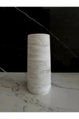 Beton Vazo Dekoratif Saksı El Yapımı Şık Aksesuar - 5