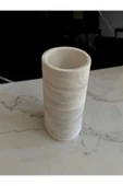 Beton Vazo Dekoratif Saksı El Yapımı Şık Aksesuar - 3