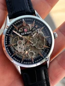 Reward İtalyan Bileklik Hediyeli Deri Kordon Otomatik Mekanizma 5 Atm Erkek Kol Saati W.142270.3 thumbnail 4