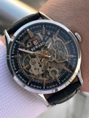 Reward İtalyan Bileklik Hediyeli Deri Kordon Otomatik Mekanizma 5 Atm Erkek Kol Saati W.142270.3 thumbnail 2