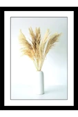 4 Parça Dekoratif Duvar Tablosu Seti | Çiçek ve Doğa Temalı Modern MDF Tablo - 6