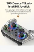 MY BLACK Kablosuz RGB Oyun Kolu  Multi Platform Destekli, Makro Programlama - 4