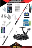 Oslo Camarro 420cm 100-250gr Remixon Black Cat 6000 Surf Olta Seti thumbnail 1