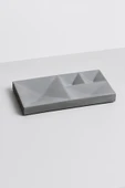 Beton Geometrik Takı Organizer | Yüzük, Kolye, Küpe ve Saat Düzenleyici | Şık Dekoratif Tasarım - 3