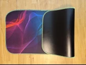 SGE TEKNOLOJİ 70X30 CM FOSFORLU DİKİŞLİ PURPLE KAYDIRMAZ TABAN SPEED YÜZEY OYUNCU MOUSE PAD GAMİNG PAD - 3