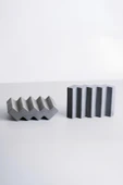 Dekoratif Beton Sabunluk | Dayanıklı, El Yapımı, Modern Tasarım Banyo Dekorasyon 1 Adet - 4
