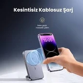 Ugreen 22.5w 10000mah Standlı Usb Type-c Kablosuz Şarj İphone Magsafe Powerbank 15086 - 2