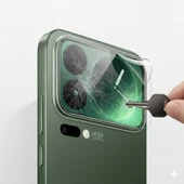 Xiaomi 17 Pro Max Uyumlu Arka Mini Ekran 3 Adet Ekran Koruyucu Nano Jelatin - 1