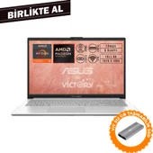 Asus VivoBook Go 15 AMD Ryzen 5 7520U 8GB 1TB SSD 15.6" FHD Fdos + VIT 512 GB SSD E1504FA-NJ115 009 thumbnail 1