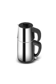 Karaca Gastro Dem 2 in 1 Çelik Çay Makinesi ve Su Isıtıcı Inox Chrome - 2
