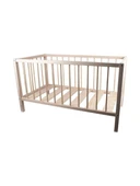 Decolove Ahşap Bebek Beşiği - 129 x 68 x 80 cm - 2