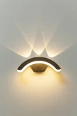 ekim aydınlatma 12w modern tasarım dekoratif led - bahçe,teras,kamelya,salon,balkon apliği - 2
