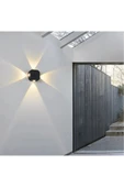 ekim aydınlatma 4 Watt Dekoratif İç ve Dış Mekan Led Aplik, (Elektriğe Bağlı Çalışır) Duvar Apliği - 1