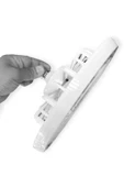 CT-1153 Poyraz Fanlı LED 42 Watt Ampul Lamba Beyaz Işık Vantilatör Aydınlatma E27 3 Renk Dim Ed - 4