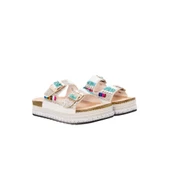 Kadın Mantar Platform Taban Taşlı Çift Tokalı Comfort Terlik 25y103 thumbnail 11