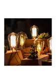 ekim aydınlatma 4w ST64 rustik flamanlı armut dekoratif led ampul ( DİMLENEBİLİR ÖZELLİKLİ ) - 3