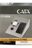 Tezgah Altı 2 Li Priz Işık 1watt Ct-5109 beyaz ışık - 1