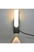ekim aydınlatma 10 Watt, 3200 Kelvin Dekoratif Led Aplik, İç ve Dış Mekan Armatürü, Led Duvar Apliği - 4