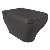 Bocchi Scala Asma Klozet Mat Antrasit Kapak Dahil 1080-020-0128 thumbnail 1