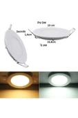 Ct 5148 -15w Panel Led Armatür Beyaz (6'') - 1
