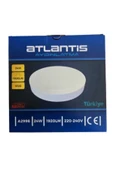 Sıva Üstü Avize 24 Watt Panel Yuvarlak Led Tavan Armatürü Panel Komple Standard 6500k Beyaz - 4