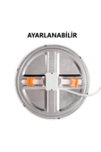 Plus 9 W Ayarlanabilir Led Panel - Gün Işığı (3000K) - Yuvarlak - Sıva Altı - CT-5646G - 4