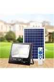 ekim aydınlatma 100 W Kumandalı Güneş Enerjili Solar Led Projektör - Beyaz Işık (6500K) - - 2