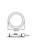 Sıva Altı Hoparlör 18 Cm Trafolu Cata Ct-9140 - 2