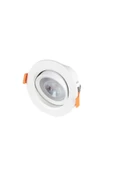 CT-5204 7W Akik LED Spot Lamba Gömme Tavan Şık Tavan Aydınlatma 3200K Günışığı - 1