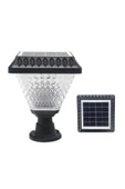 ekim aydınlatma 30 W Solar Kare Set Üstü Bahçe Aydınlatma Armatürü - Beyaz Işık - IP64 - 5