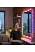 ekim aydınlatma RGB Pixel Neon Led Seti USB Girişli Kumandalı 5 Metre - 1