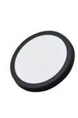 30 Watt Sıva Üstü Yuvarlak Panel Led Armatür Ct-5238 Alüminyum Siyah Kasa Beyaz Işık - 2