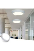 30 W Led Panel - Gün Işığı (3000K) - Beyaz Kasa - Yuvarlak - Sıva Üstü - CT-5273G - 1