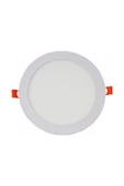 ekim aydınlatma ALP 1006 6W Yuvarlak Sıva Altı LED Panel – Beyaz Kasa-3000K GÜN IŞIĞI - 3