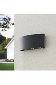 ekim aydınlatma 3lü ışık süzmeli g.ışığı ledli dekoratif modern duvar apliği-bahçe,balkon,teras,oda - 6