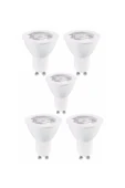 ekim aydınlatma 5 Adet Beyaz Işık 1. Sınıf Gu10 Duy Led Ampul - 6500 KELVİN - 1
