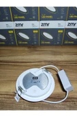 ekim aydınlatma 6w Slim Sıva Altı Yuvarlak Led Panel Spot Yüksek Lümen 6500k Beyaz Işık - 4