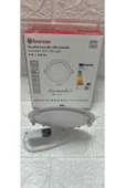 ekim aydınlatma 9 W yuvarlak sıva altı slim led armatür BEYAZ - 1