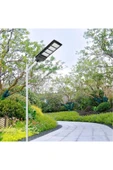 ekim aydınlatma 300 W Solar Dış Mekan Sokak Armatürü Uzaktan Kumandalı 6400k Beyaz Işık - 4